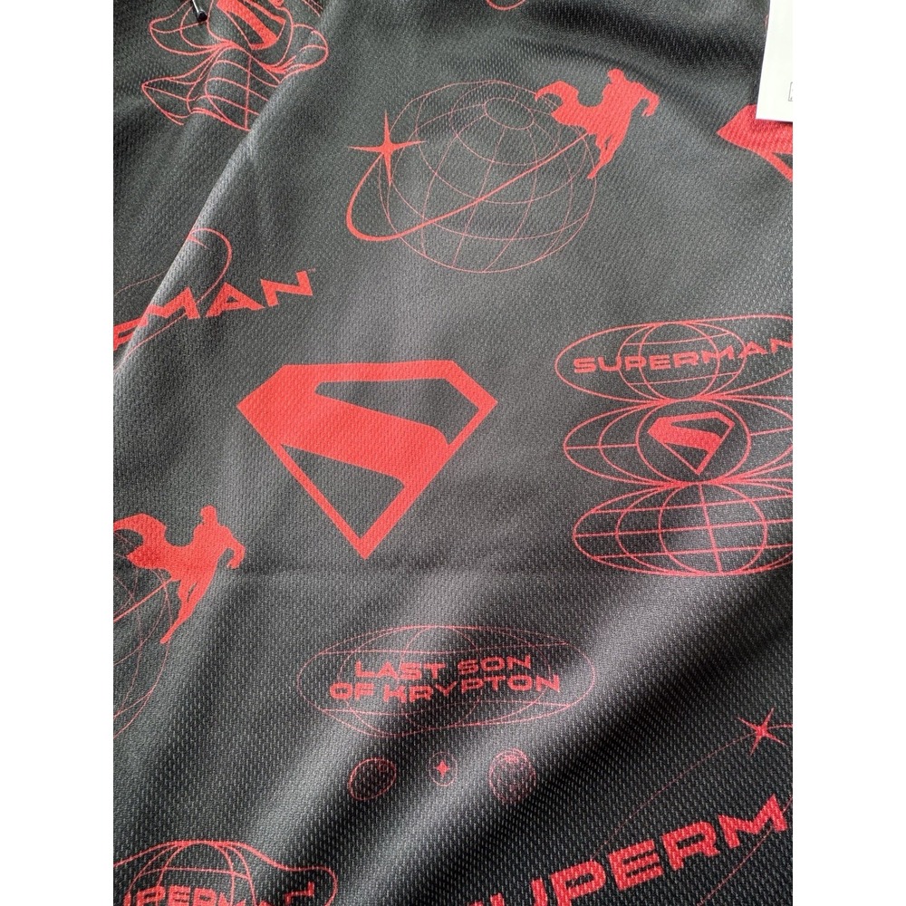 Men's Superman Black Swim trunks Shorts Bathing suit XL NWT - Picture 2 of 7